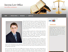 Tablet Screenshot of kbjlaw.com